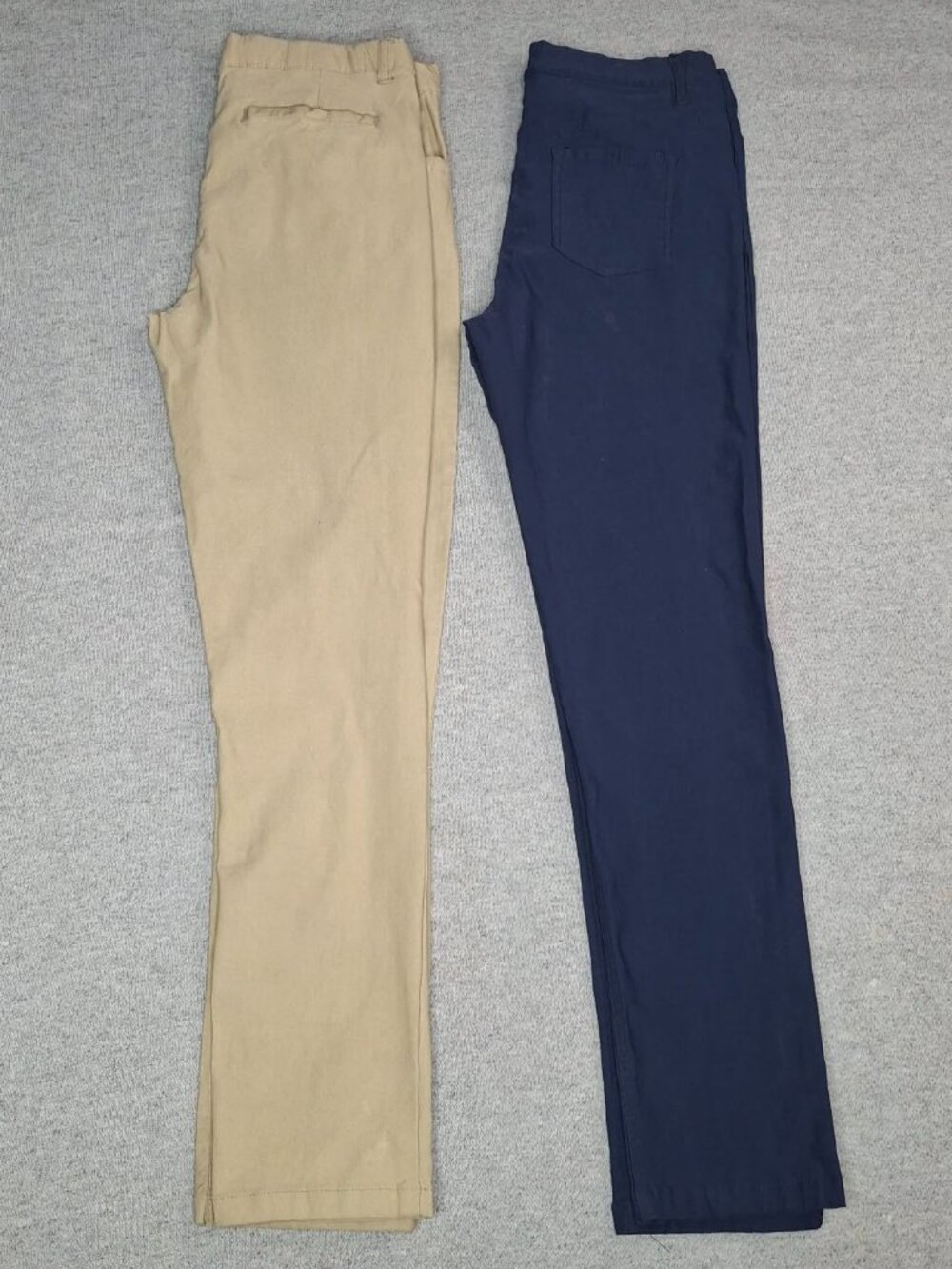 Girls School Uniform Pants Bundle Size 16 Khaki Navy Dress Pants Workwear Pants